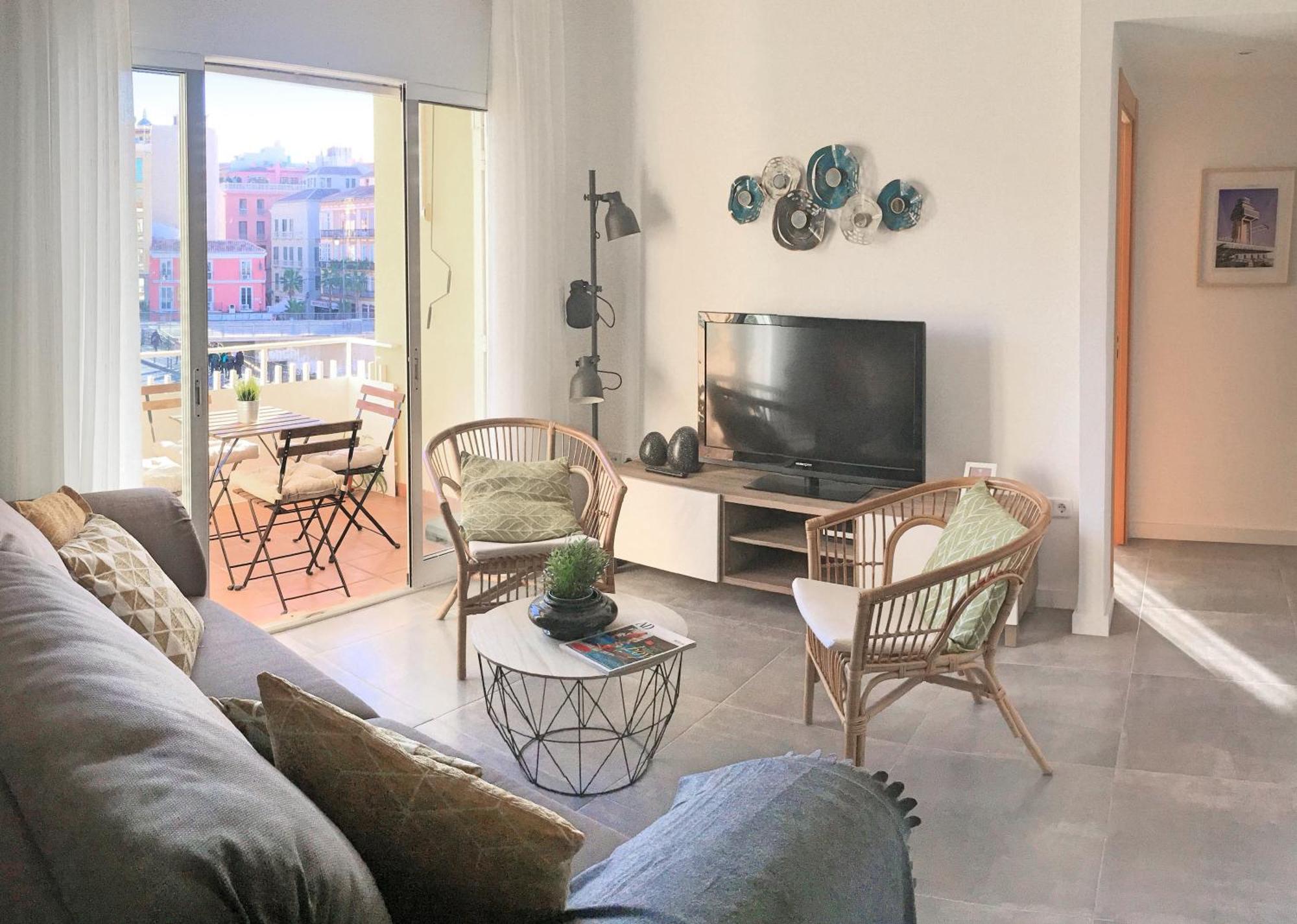 Balcon De La Aurora Lägenhet Málaga Exteriör bild